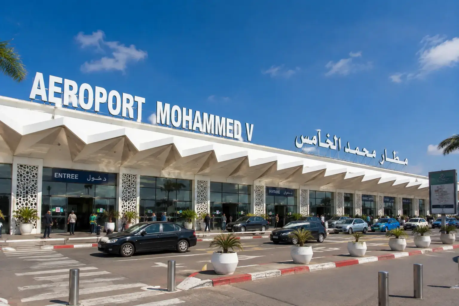 Mohammed V International in Casablanca